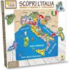 Teorema Fatto di Legno Puzzle d'Italia 13 Pezzi