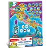 CLEMENTONI S.P.A. Clementoni Sapientino Italia, Puzzle Magnetico, 4 Giochi in 1