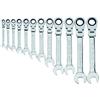 DEWALT Set di chiavi a cricchetto, SAE, flessibile, 12 pezzi (DWMT19231)