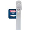 Abus Fg50 Maniglia per Finestre con Blocco, Sistema Antieffrazione per Maniglia con Pulsante Bloccabile, Livello di Sicurezza: 3, 78774, Argento