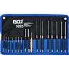 BGS 1695 | Serie di cacciaspine | 100 - 150 - 200 mm | 1,5 - 9,5 mm | incl. punteruoli | 18 pz.