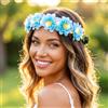 Fashband Ghirlanda per capelli con luci a LED, ghirlanda floreale, fascia per capelli per festival, accessori per capelli da donna