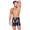 Black Level Vinyl Crotchless & Backless Chaps & String 2890550 Black XL