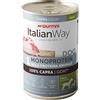 Italian Way Cane Grain Free Patè Hypoallergenic Lattina 400G CAPRA