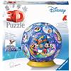 Ravensburger - Puzzle 3d Disney 72 pezzi, Puzzle 3d bambini 6 anni o più, Giochi bambini 6 anni, Collezione Disney, Giochi divertenti, Idee regalo