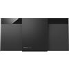 Panasonic Compatto HI FI Black 2x 10w SC HC302EG K