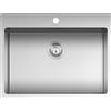 Barazza Lavello una vasca B_Smart 1LBS71 finitura acciaio inox satinato da 67x50,5 cm - IN PROMOZIONE FINO AL 22/06