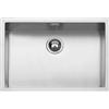 Barazza Lavello una vasca Quadra R15 1X6240I finitura acciaio inox satinato da 62x40cm