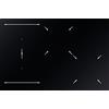 Barazza Piano cottura a induzione City 1PIDC75N in vetroceramica nero da 75 cm - IN PROMOZIONE FINO AL 29/06