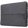 Lenovo Urban Sleeve Case da 15,6 pollici - Custodia Laptop Imbottita, Antiurto con Paraspigoli, Impermeabile in Poliestere, Zip Antigraffio e Tasca Accessori - Grigio