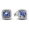 Pandora Timeless 293551C01 Orecchini aureola blu