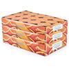 pajoma® Confezione da 3 lumini da tè arancione mango | 90 candele profumate in involucro di alluminio, durata circa 4 ore - altezza 1,5 cm Ø 3,5 cm | qualità premium | decorazione, gastronomia,
