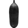 BigBuy Home Vaso nero 33 x 33 x 120 cm alluminio