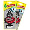 Arbre Magique Duo Pack Sport - Profumatore per Auto - 7 Settimane di Naturale Freschezza - Fragranza Energica e Dinamica - Aroma Fizzante con Note Agrumate