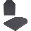 Mil-Tec Unisex - Adulto Plates-16236502 Plates, Nero, 33 x 25,5 cm