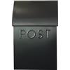 NACH MB-44902 Milano - Cassette postali rustiche per esterni, con porta giornali, 24,1 x 10,2 x 38,1 cm