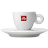 ILLY Set 12 tazzine Caffe' Illy in porcellana con piattino