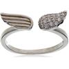 Beneto Anello Silver Open Ring with AGG336 Zircons - Circuit: 52 mm sBE0661-52 Marca, Estándar, Metallo Non prezioso, Nessuna Pietra preziosa