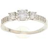 Beneto Anello Silver Ring with Crystals AGG197 - Circuito: 58 mm sBE0407-58 Marca, Estándar, Metallo Non prezioso, Nessuna Pietra preziosa