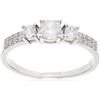 Beneto Anello Silver Ring with Crystals AGG197 - Circuito: 60 mm sBE0407-60 Marca, Estándar, Metallo Non prezioso, Nessuna Pietra preziosa
