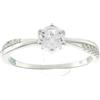 Beneto Anello Beautiful Silver Ring with Clear Zircons AGG304L - Circuit: 54 mm sBE1392-54 Marca, Estándar, Metallo Non prezioso, Nessuna Pietra preziosa