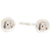 Beneto Orecchini Timeless Double Earrings Made of AGUP2625 Silver - Dimensioni: 0,8 x 0,4 cm sBE1015-804 Marca