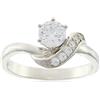 Beneto Anello Silver Ring with Zircons AGG345 - Circuito: 50 mm sBE0718-50 Marca, Estándar, Metallo Non prezioso, Nessuna Pietra preziosa