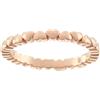 Beneto Anello Gold-Plated Silver Ring with Hearts AGG344-ROSE - Circuito: 54 mm sBE0989-54 Marca, Estándar, Metallo Non prezioso, Nessuna Pietra preziosa