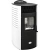 Stufe A Pellet Italia Siberia Aria New 310S 18 kW Canalizzata Colore: Bianco
