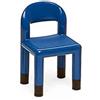 GIODICART Sedia Color Regolabile per Scuola dell'Infanzia - Blu - Conforme CAM