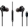 SAMSUNG AKG AURICOLARE ORIGINALE STEREO TYPE C BLACK BLISTER PER GALAXY SMARTPHONE TABLET