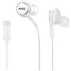 SAMSUNG AKG AURICOLARE ORIGINALE STEREO TYPE C WHITE BLISTER PER GALAXY SMARTPHONE TABLET