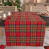 PETTI Artigiani Italiani - Runner da Tavola Natalizio, Runner Natalizio, Runner Cucina 140x40 cm, Runner Natalizo Elegante Tartan, 100% Made in Italy