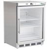 FORCAR-FREDDO G-ER200GSS Armadio refrigerato 1 porta a vetro - Capacità 130 Lt - Telaio in Acciaio inox