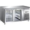 FORCAR-FREDDO G-GN2100TNG - Tavolo Refrigerato Ventilato GN1/1 Temp +2/+8° C Porta Vetro