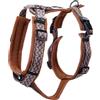 Flamingo Cane Pettorina Forma a Y Canggu Azzurro L 46-80cm 60-86cm 25mm