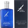 Blue Stratos mens Grooming pre Electric Shaving Lotion 100 ml Gift set di 6 UK