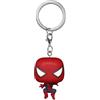 Funko Pop! Keychain: Spiderman No Way Home 2021 - Spider-Man - Leaping SM2 - Mini Figura in Vinile da Collezione Novità Portachiavi - Riempitivi per Calze - Idea Regalo - Merchandising Ufficiale