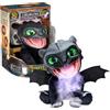 Famosa Puppetronic Real FX Toothless - Peluche di Destentao come allenare il tuo drago, burattino elettronico da 30 cm, +50 reazioni e suoni, effetti di fumo e fuoco, 6+ anni, famoso (RE000000)