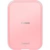 Canon Zoemini 2: Piccole Stampe, Grandi Risultati - Stampante Fotografica Portatile per Smartphone - Mini Stampante Fotografica Compatta e Wireless - Ricarica Rapida via USB C e Bluetooth - Oro Rosa