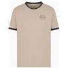 Armani Exchange Men's Utility Edge, Sustainable, Colore Contrast, Logo Embroidered, vestibilità Normale, Marrone, XXL, Anacardi arrostiti, XXL