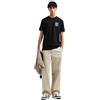Armani Exchange Men's Utility Edge, Sustainable, Logo Stampato, vestibilità Normale, Nero, S, Nero, S
