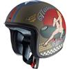 Premier Casco Moto Jet Custom Premier CLASSIC PIN UP MILY BM