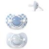 Suavinex, Ciuccio Wild&Free, 0-6 Mesi, 2 pezzi, Blu