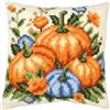 VERVACO Kit Cuscino Punto Croce Zucche Set Ricamo Principianti Cuscini Gobelin Decorativi 40 x 40 cm Accessori Per Lavoretti Creativi DIY Casa Decor Hobby Adulti Cross Stitch