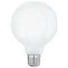 Eglo connect.z Smart Home - Lampadina LED E27, G95, ZigBee, App e controllo vocale Alexa, dimmerabile, RGB, bianco caldo, 806 lumen, 7,5 W