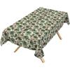 ANRO Tovaglia antimacchia Giungla 120x140 cm misto cotone