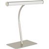 Eglo Riccione - lampada da tavolo a LED, scrivania con braccio | flessibile, touch dimmerabile, comodino in metallo di colore argento, bianco caldo-bianco freddo