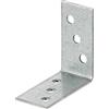Alberts 835040 - Connettore angolare | Sendzimir zincato | 40 x 40 x 20 mm | Set da 100 pezzi