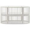 Stokke Bundle Lettino Stokke Sleepi V3 + Materasso e Lenzuola OMAGGIO Bianco Fans Grey
